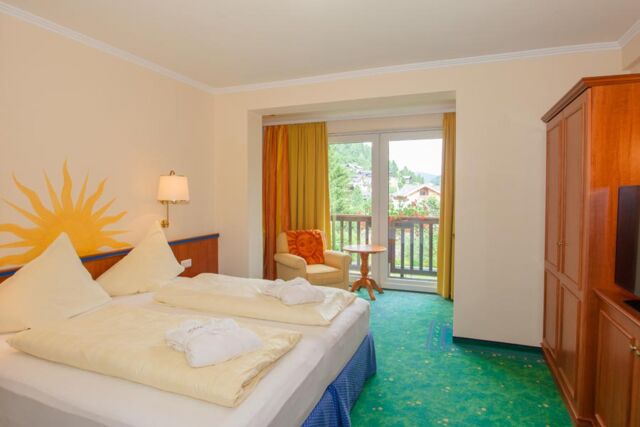 Sonnenstudio Junior Suite im Hotel Prägant in Kärnten