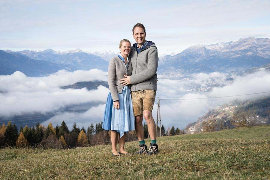 Hosts Michael and Kerstin Prägant