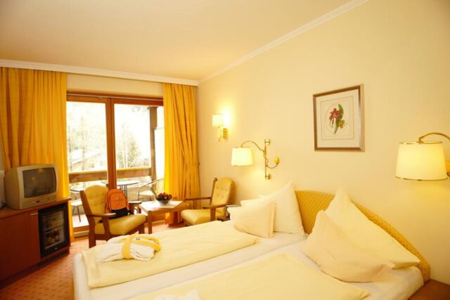 Das gut ausgestattete Doppelzimmer Classic im Hotel Prägant.